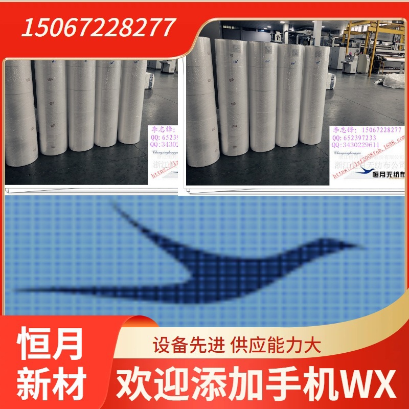 ES无纺布热轧无纺布日产能30吨ES布亲水ES无纺布