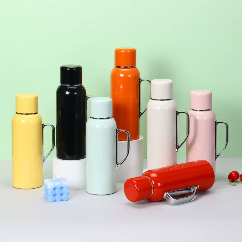 高颜值传家壶智能机械测温焖茶壶316不锈钢保温杯大容量水壶批发