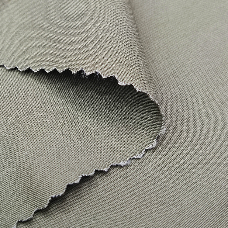 Rollo nuevo diseño ventilador twill teñido 2 / 1 algodón spandex tela de ropa elástica