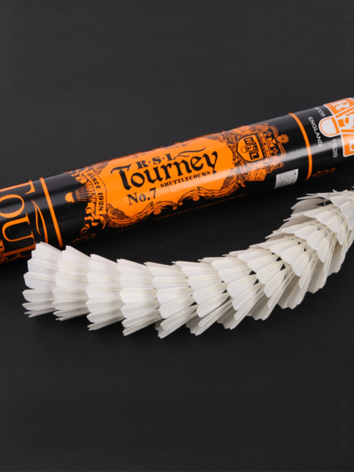 ♔ No. 7 Badminton Shuttlecock 7 345678 Professional Cork Head, Stable Flight and Durable