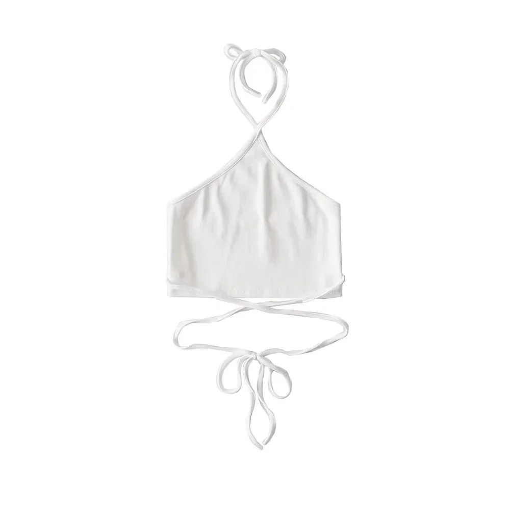 Halter Neck Cropped Top - Color Option 9