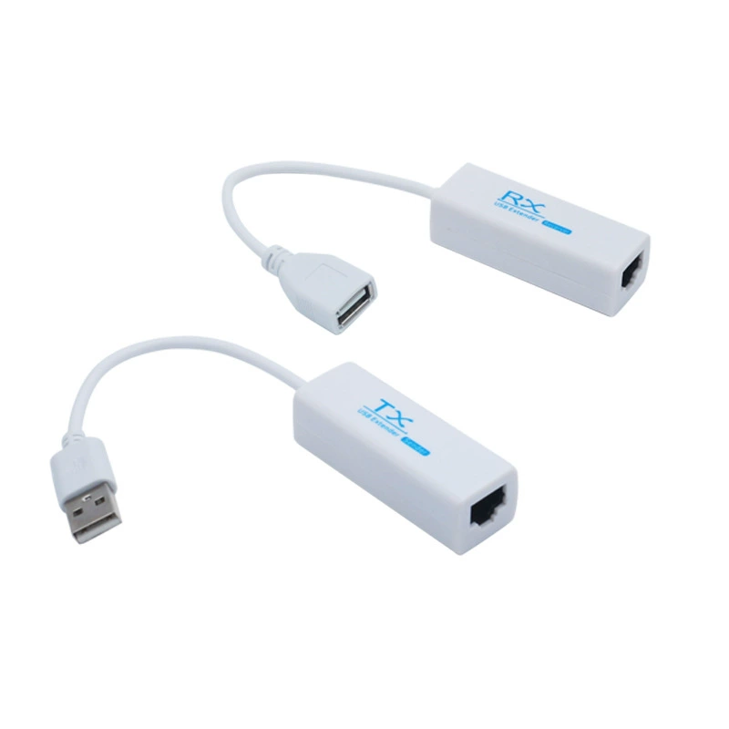 Усилитель сигнала USB удлинитель 200 м, USB 2.0 до RJ45, USB сетевой ротор