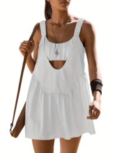 A 13719 Sexy Backs Tennis Dress ��������ȹ ŷ���羳