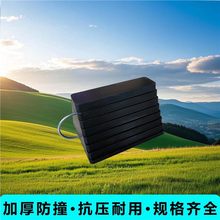 橡胶轮挡便携式止滑器 汽车三角木挡车器斜坡垫 车轮阻退器