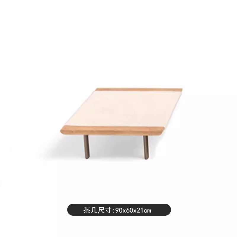 Sofá de madera maciza al aire libre a prueba de lluvia y protección solar terraza mesa de té al aire libre nórdica ocio varña patio combinación de muebles de villa