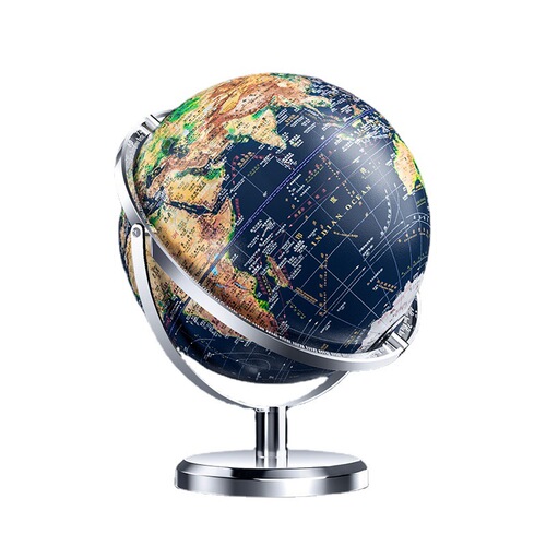 3D three-dimensional smart globe universal 720 rotating primary school children's enlightenment genuine map birthday gift