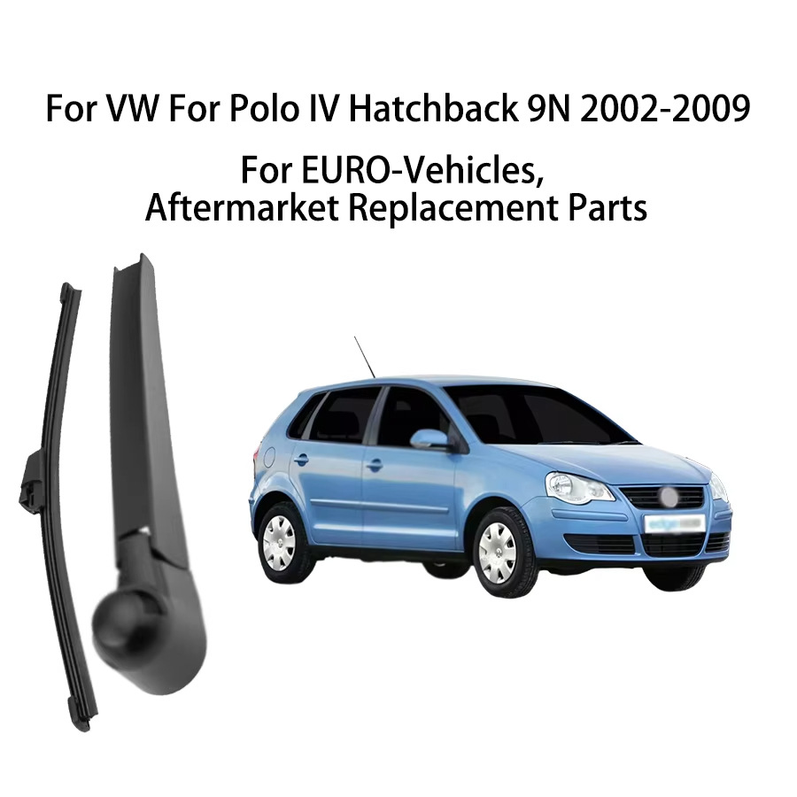 Suitable for Volkswagen Polo Iv Hatchback 9N 2002-2009 Rear Windshield Wiper Arm Blade