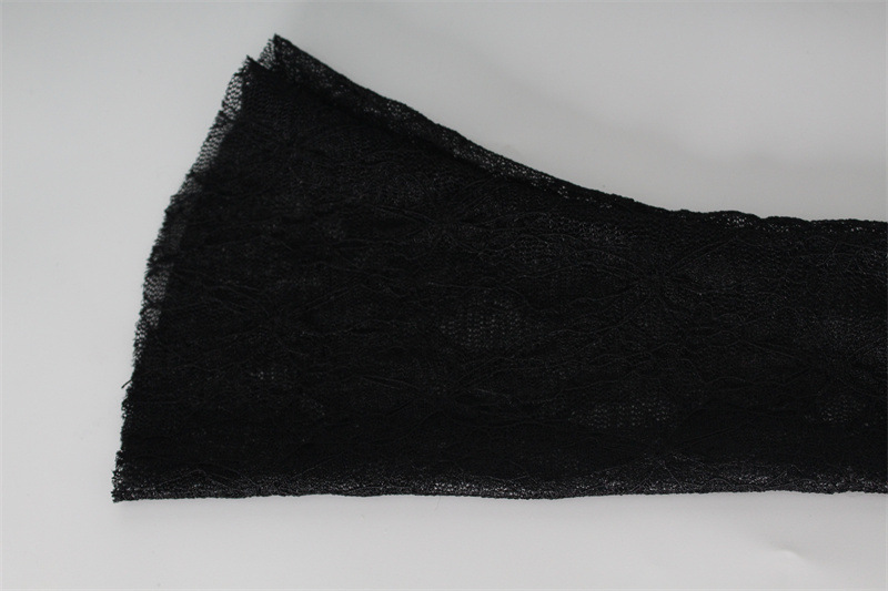 Summer Pure Sexy Lace Tube Top Hip Waist Controlled Sexy Dress with Oversleeves for Women