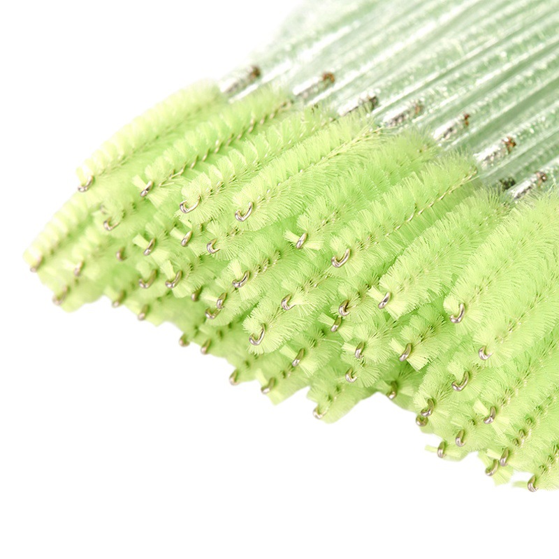 Cepillo desechable para pestañas, varilla de cristal para injerto, varillas para rímel, cepillo aplicador, herramienta de extensión de pestañas, pinceles de maquillaje, belleza