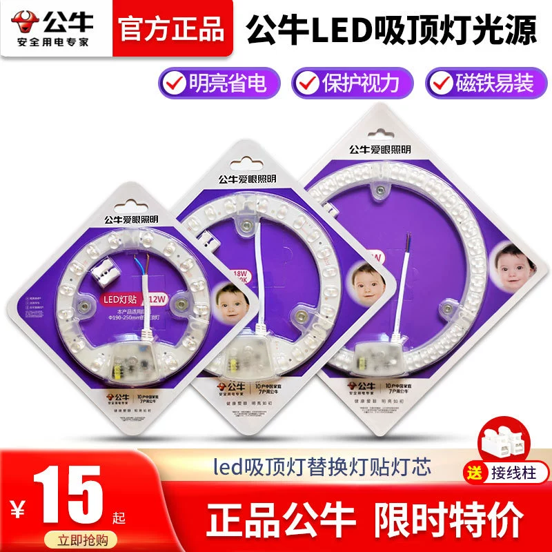 ceiling light, changeable LED lamp, light panel for living room for bedroom