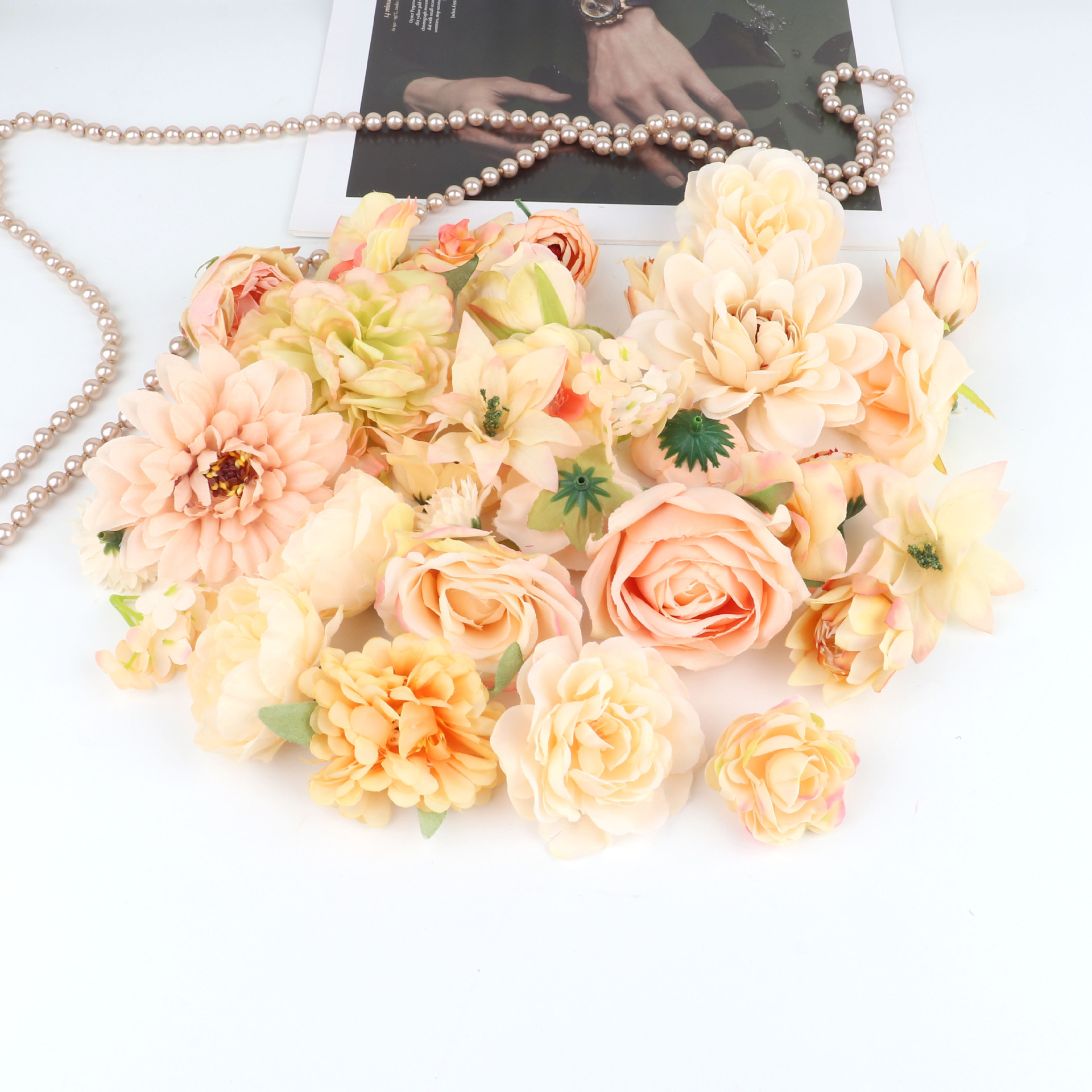 Champagne color, wide color palette, 15meter