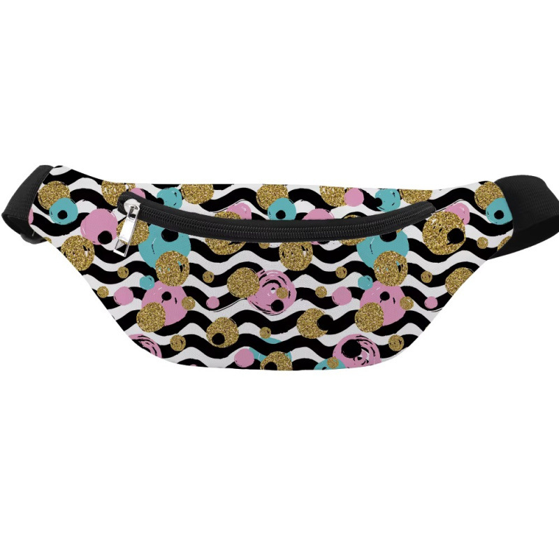 OE production, printed logo, sports waist bag, children's sling bag, unisex chest bag, phone pouch