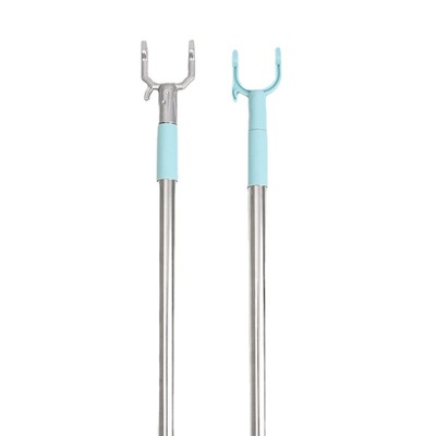 抖音直销不锈钢衣叉 可伸缩阳台撑衣晾衣杆衣架叉家用取衣杆