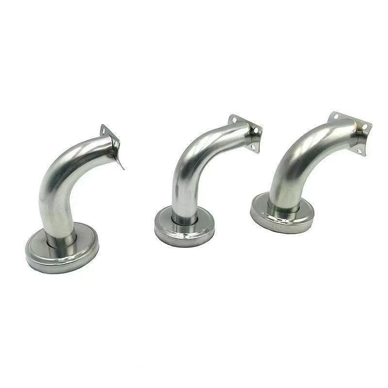 Stainless steel handrail wall support column guardrail accessories railing connection solid support 304 stair handrail bracket