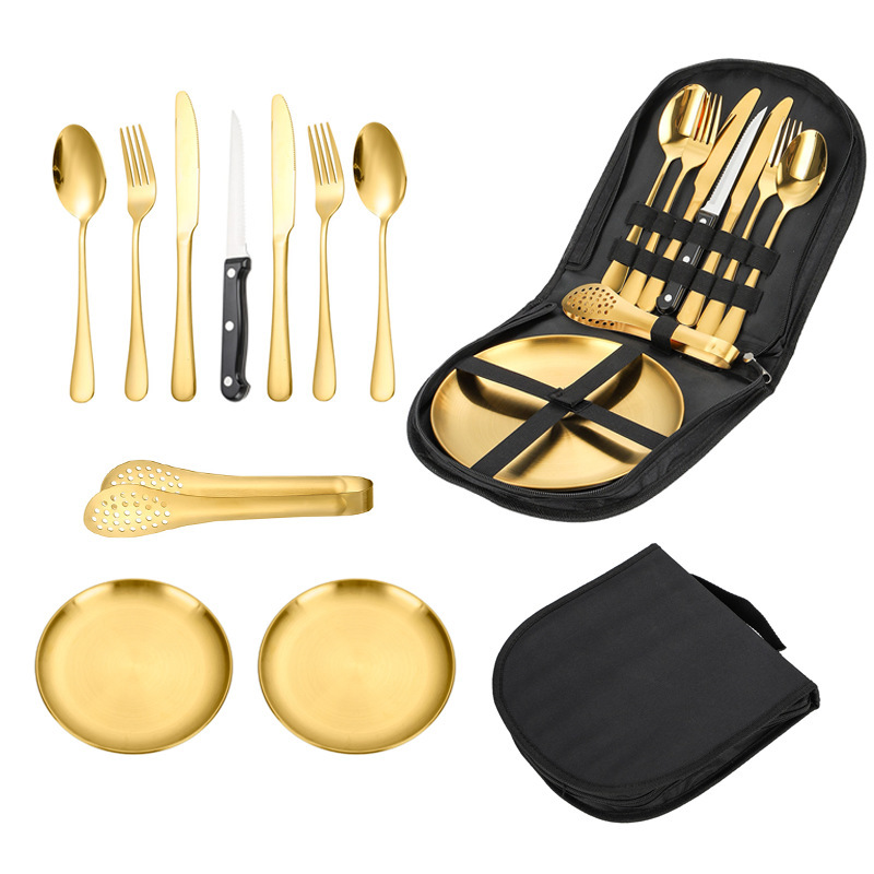 골드 10 피스 세트 (빵 클립 2 명)