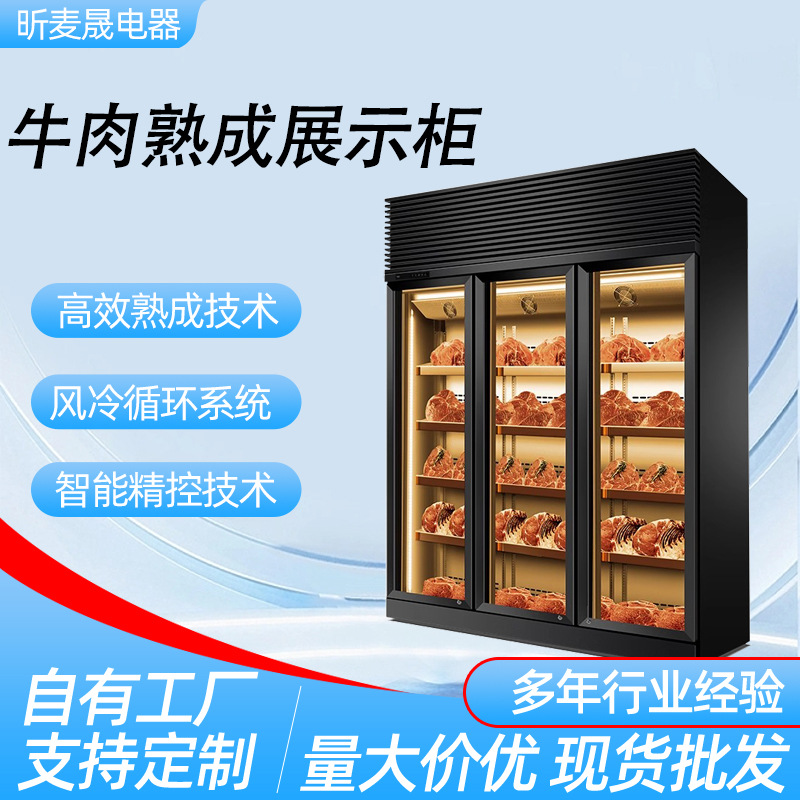 Beef Aging Cabinet Dry Steak Sour Cabinet Western Barbecue Refrigerated Ham Constant Temperature Frozen Red Wine Cabinet Display Cabinet