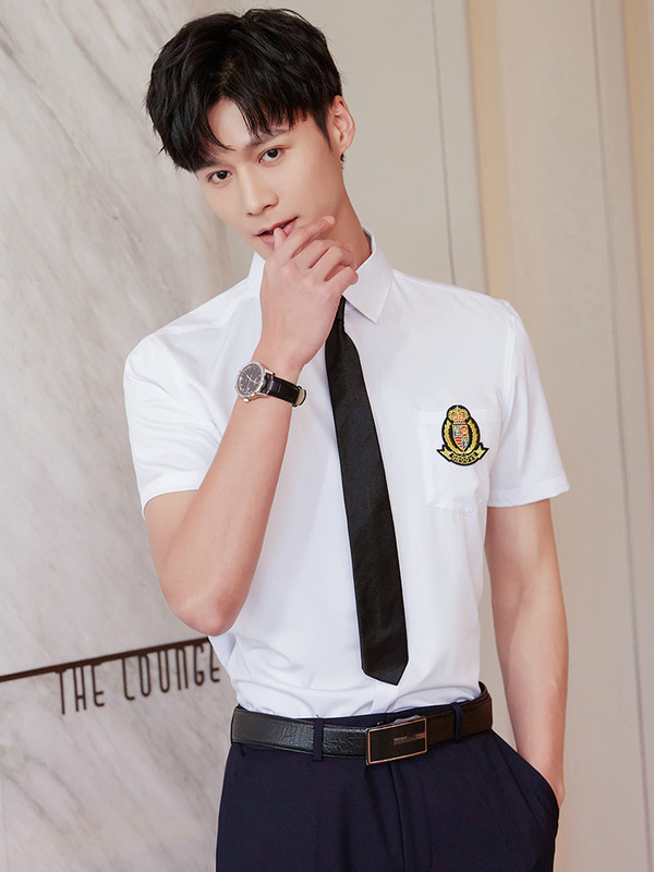 Bar KTV Waiter Work Clothes Shirt suit Men's and Women's Club Club Business Wear Shirt Uniform