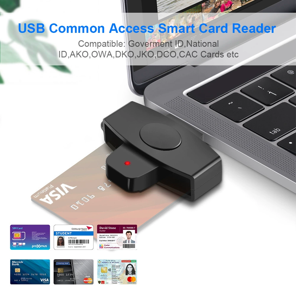 Производитель Rocketek USB умная карта CAC CAC CAC CAB Bank SIM карта/IC карта считыватель