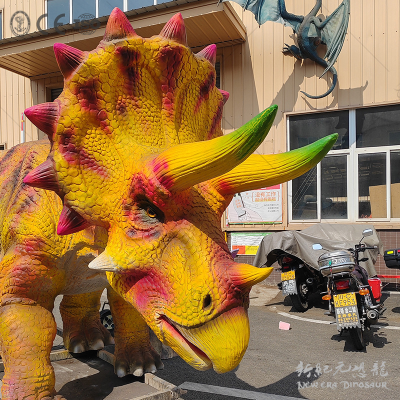 Simulación de animales, elefantes grandes, productos de simulación, escultura de dinosaurios de silicona, paisaje, exposición de dinosaurios