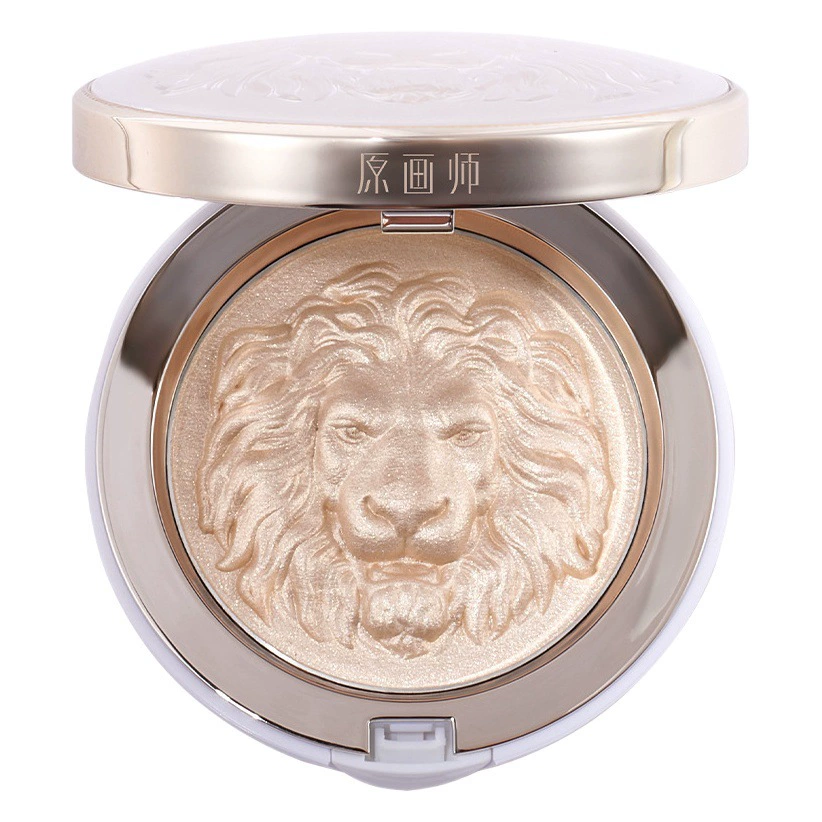 Оригинальный художник Lion Lion Liguang Flash Pits Контур осветляет естественный трехмерный носовой силуэт силуэт