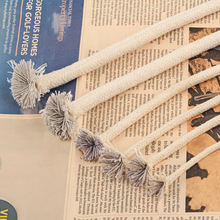 灰色包芯棉绳包心编织绳4毫米-12mm本白米白色灰芯棉绳10mm