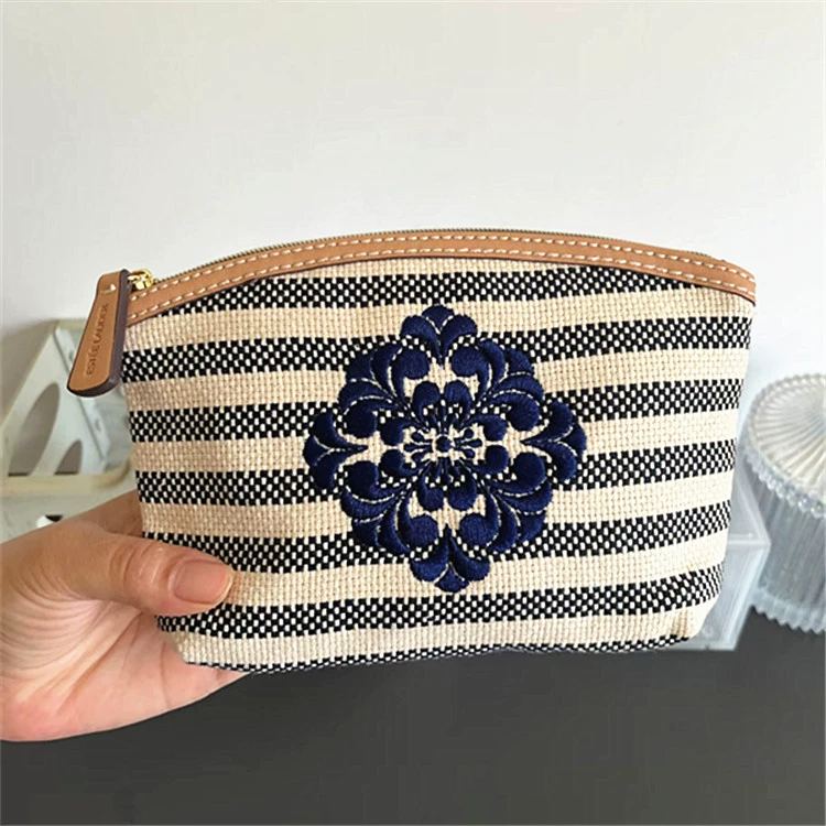 Новая косметичка для месяца, тканая сумка-органайзер с вышивкой, ретро Youtaoqi