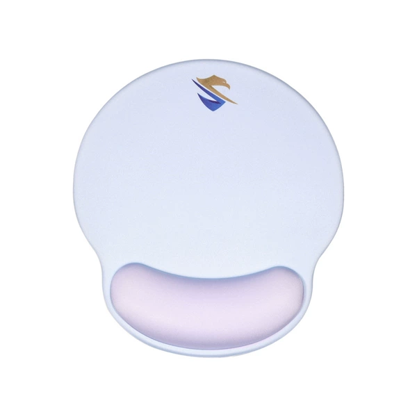 Blue and purple mouse pad