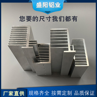Shengyang Factory Direct Supply Aluminum Profile High Density Insert Radiator High Power Electronic Power Heat Sink Profile 03