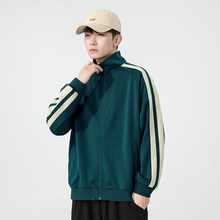 2024春新款男士百搭男装时尚潮牌夹克外套高级感休闲青少年棒球服