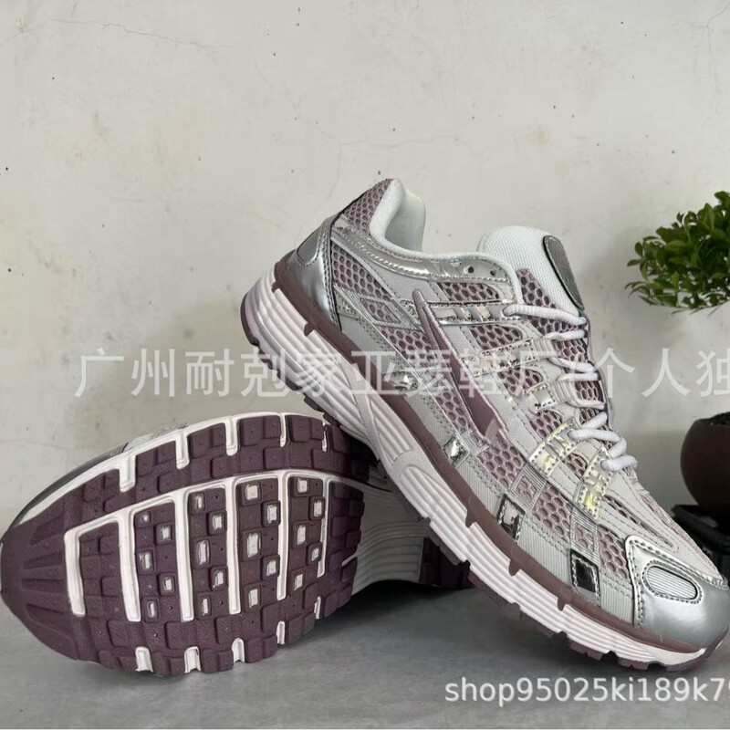 跨境专供P6000低帮男女运动鞋复古跑鞋网面透气防滑款情侣跑步鞋|undefined