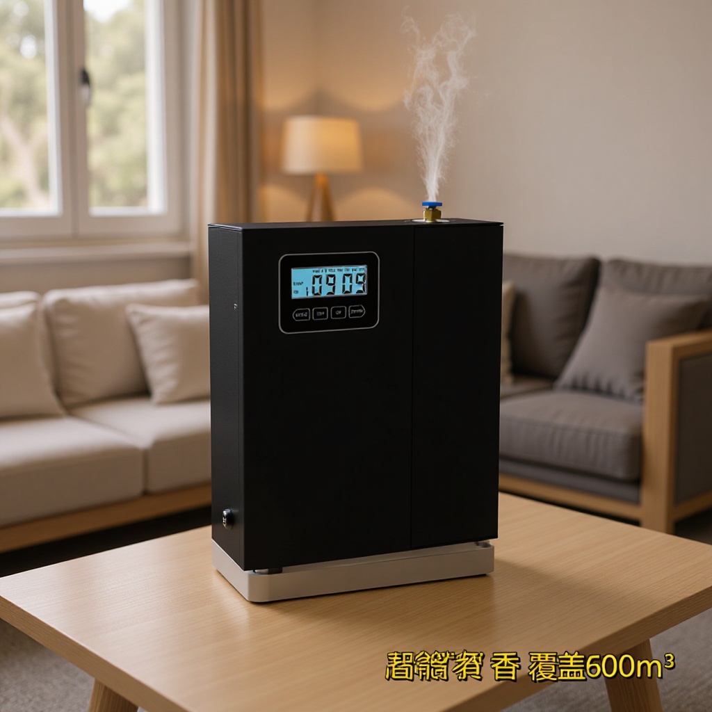 indoor Aromatherapy Machine Square Shape black cover 600m Fragrance machine durable Penxiang Metal Stars Expansion of incense machine