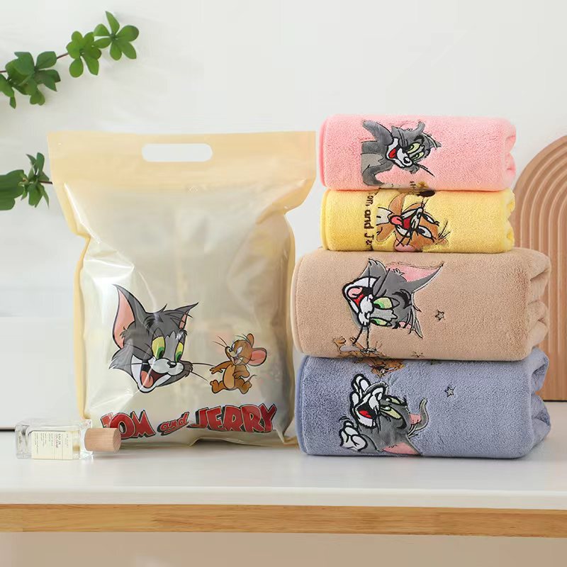 New High-End Cartoon Bath Towel Towel Set Coral Velvet Household Quick-Drying Non-Shedding Bath Towel Soft Absorbent Towel New High-End Cartoon Bath Towel Towel Set Coral Velvet Household Quick-Drying Non-Shedding Bath Towel Soft Absorbent Towel
