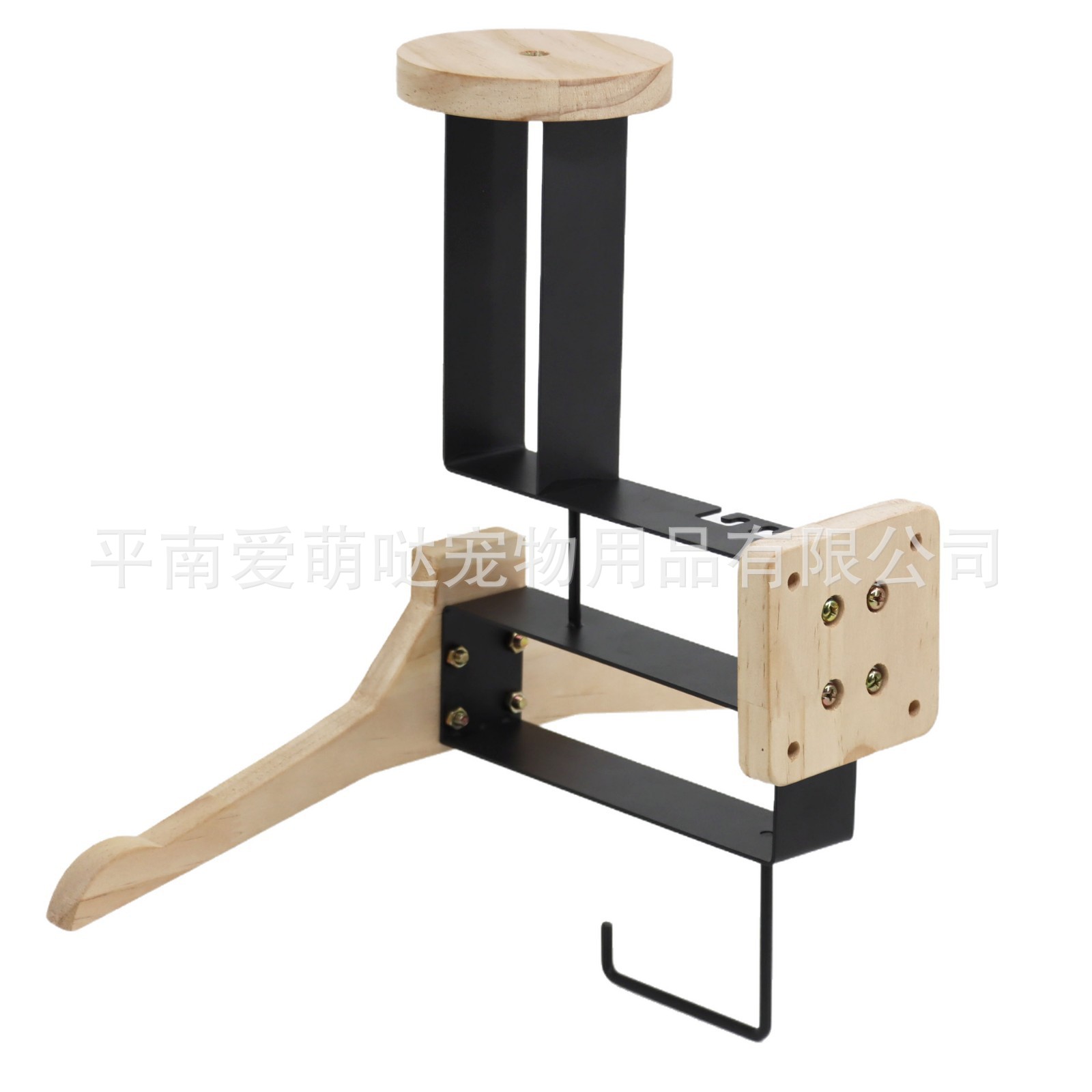 Wall-Mounted Motorcycle Helmet Storage Rack Wooden Tactical Equipment Organizer Police Equipment Solid Wood Hanger in Stock