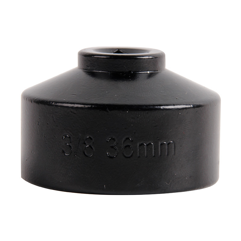 3/8抛光镀铬汽修滤清器扳手单只帽式机油格扳手36mm 汽修工具
