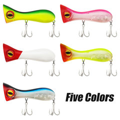 Wholesale surface wave climbing lure for largemouth bass, 10cm/31g, ABS long-range bionic fake bait fishing lure with heavy weight