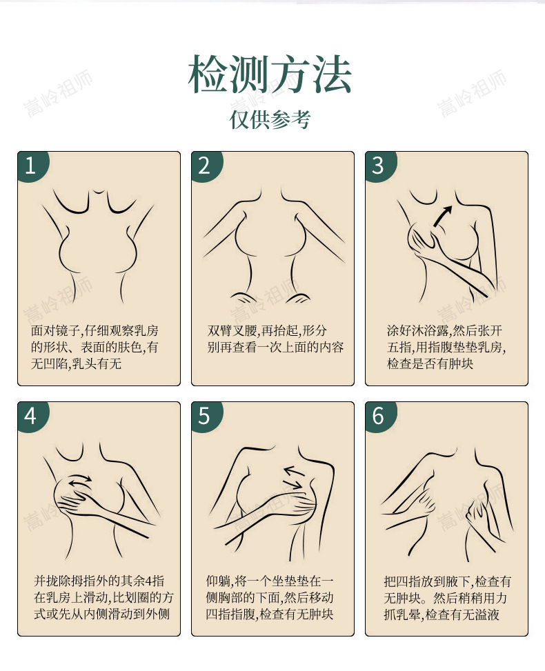 Herbal Breast Care Massage Ointment with Far Infrared Warming for External Chest and Underarm Use 30g in use