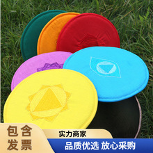 尼泊尔手工彩色音钵垫西藏颂钵底垫瑜伽馆用品民族特色杯垫批发