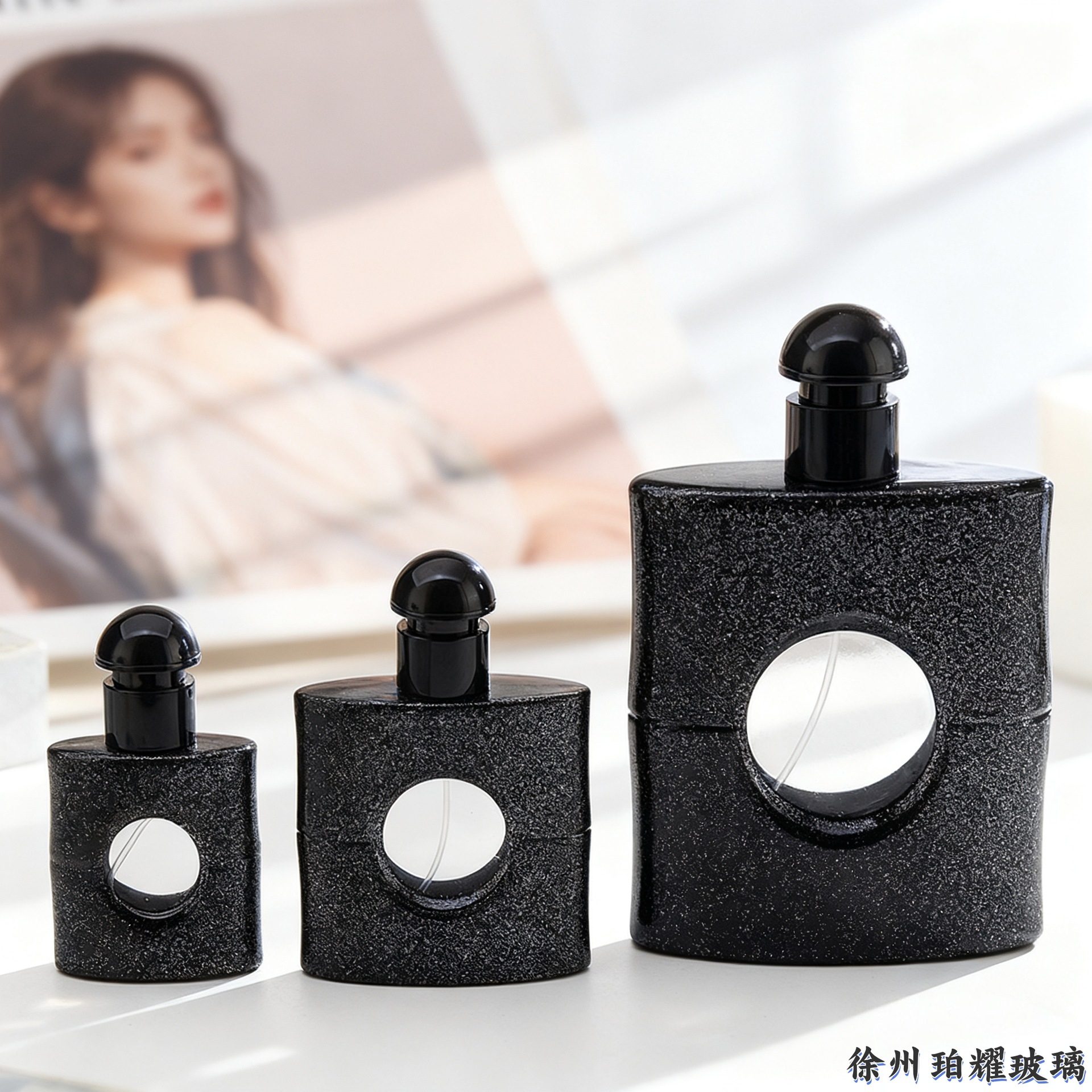 香水瓶直销 30ml50ml100ml卡口按压喷雾便携小样香水分装空瓶