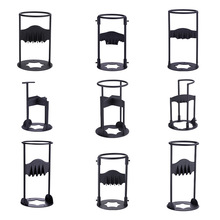 跨境工艺品锰钢立式十字劈柴神器木柴分离器家居金属摆件工艺品