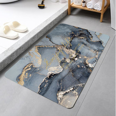 Luxury Bathroom Soft Silicon Dioxide Moss Mat Water Absorbent Entrance Mat Toilet Door Recess Mat Indoor Entrance Mat Non-Slip Mat