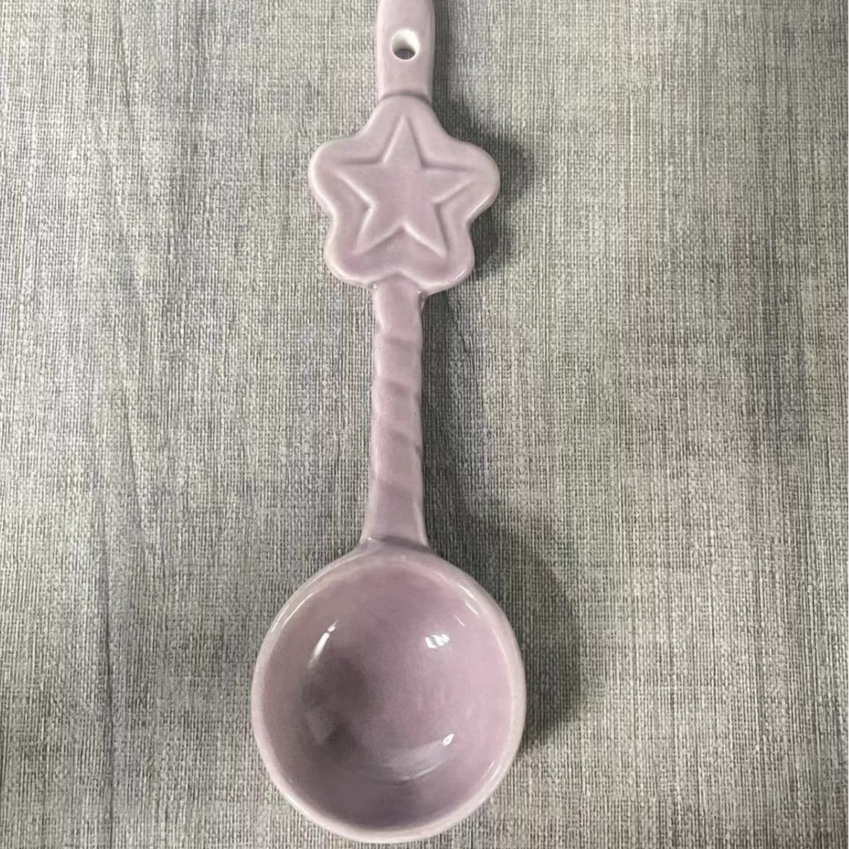 6inch 스타 스푼/퍼플