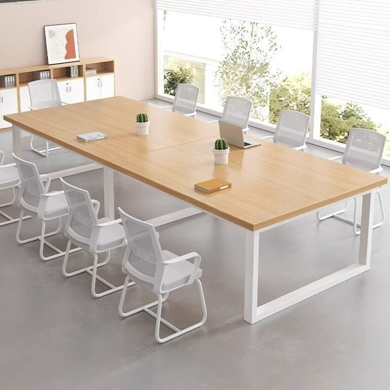 Staff meeting table, long table, simple modern training table, modular office desk, writing desk, workbench, long negotiating table Staff meeting table, long table, simple modern training table, modular office desk, writing desk, workbench, long negotiating table