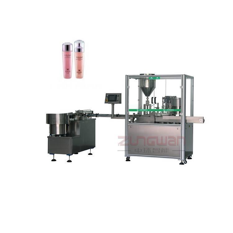 全自动液体定量灌装旋盖机，液体灌装机制造商，沈阳伺服旋盖机