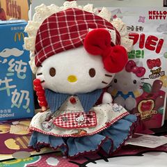 HelloKitty包挂件苹果派对凯蒂猫玩偶挂饰卡通公仔钥匙扣礼物女生