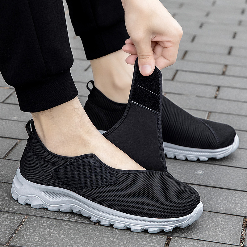 Cross-border popular shoes for the elderly, men's shoes for swollen feet, diabetic foot shoes, suitable for men and women with fat feet, swollen feet, wide feet, and hallux valgus Cross-border popular shoes for the elderly, men's shoes for swollen feet, diabetic foot shoes, suitable for men and women with fat feet, swollen feet, wide feet, and hallux valgus