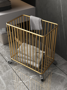 # New Nordic Light Luxury Dirty Clothes Storage Basket Gold Laundry Basket Dirty Clothes Basket Home Ins Modern Dirty Clothes