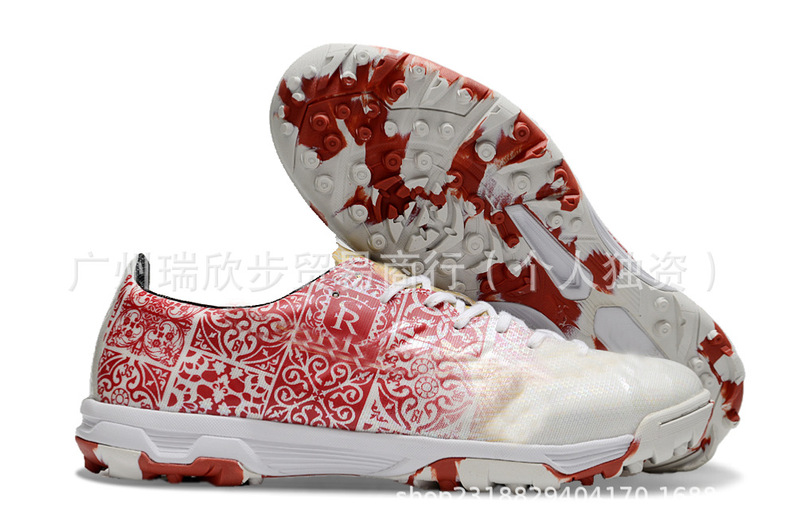 特价男子针织防滑耐磨草碎钉足球鞋name brand TF soccer shoes|undefined