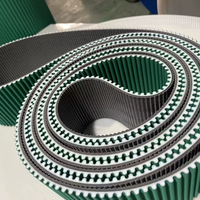 PU white polyurethane synchronous industrial Avtomobil ötürücü kəmərləri - various-tooth-profile-processing