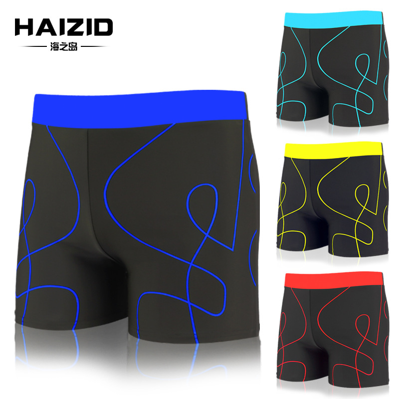 New men's beach pants increase loose Beach Water Park swimming trunks Beach surfing speed shorts manufacturers wholesale