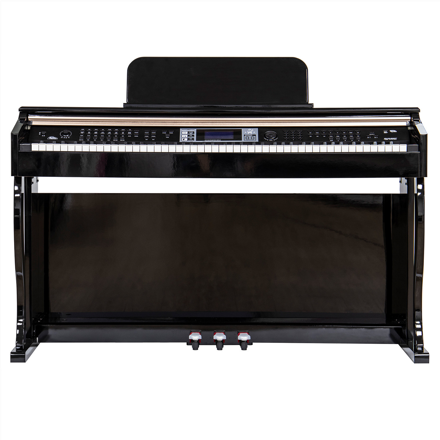 Piano eléctrico de 88 teclas, martillo de acero eléctrico, piano vertical de grado profesional, piano electrónico, piano digital inteligente electrónico